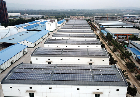Projet de production d'électricité photovoltaïque distribuée de shanxi taiyuan